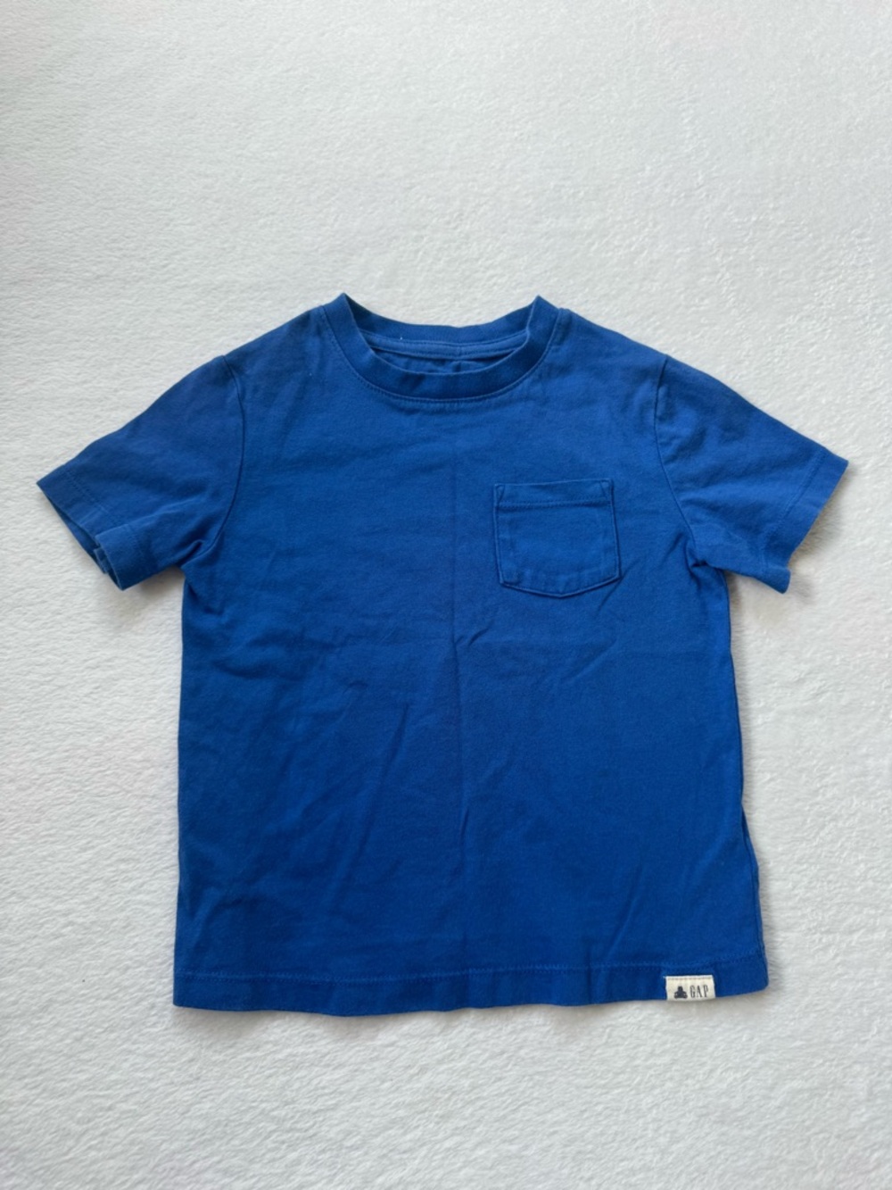 GAP Royal Blue Short Sleeve Pocket Tee - Kids